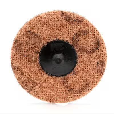 3MSB.05532 SCOTCH-BRITE™ ROLOC™ SURFACE CONDITIONING DISC, SC-DR, A/O COARSE, TR, 3 IN, WITH SCRIM, 25/BOX