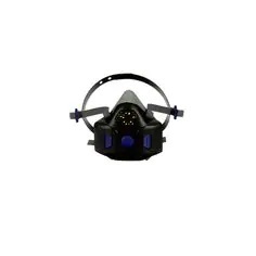 3MSAF.HF.802SD 3M RESPIRATOR, SECURE CLICK HALF FACE REUSABLE RESPIRATOR WITH SPEAKING DIAPHRAGM AND PUSH BUTTON SE
