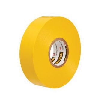3MT.10844 3M 3/4 X 66 YELLOW VINYL ELECTRICAL TAPE