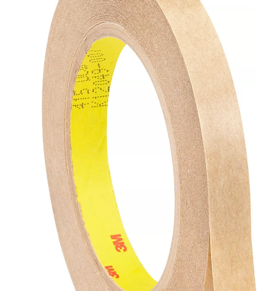 3MT.XR8115 1/2" X 36 YARDS 6.0MIL RUBBER ADHESIVE DOUBLE COATED PAPER TAPE