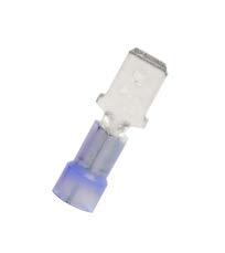 EL.45388N 16-14 GA MALE QUICK CONNECT FULLY INSULATED SINGLE HUMP .250 TAB SIZE