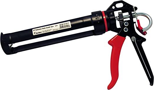 TOOL.3989 RED DEVIL 3989 9" EXTREME DUTY CAULK GUN - THRUST RATIO 26:1,BLACK