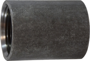 F.65771 1/4" MERCHANT COUPLING 150# SCH 40 BLACK