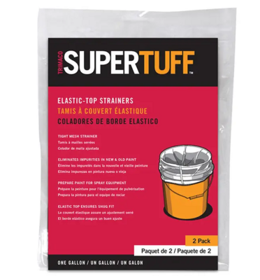 A.174.3186.1GAL SUPERTUFF ELASTIC TOP PAINT STRAINERS DISPENSER