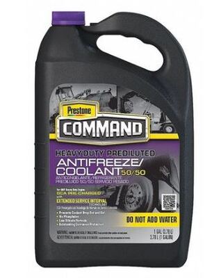 AF.AFC10100 50/50 PRESTONE COMMAND PRE-DILUTED ANTIFREEZE/COOLANT PURPLE (1 GAL)