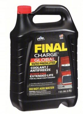 AF.FXAB53 50/50 RED EXTENDED LIFE  FINAL CHARGE GLOBAL  ANTIFREEZE (1 GAL)