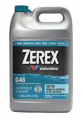 AF.G48/GAL G48 VALVOLINE ZEREX 50/50 ANTIFREEZE COOLANT