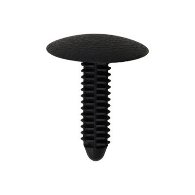 AUV.15523 1/4 X 5/16 STEM DIA X 1-1/8 LENGTH X 1" HEAD DIA NYLON TRIM RETAINER BLACK