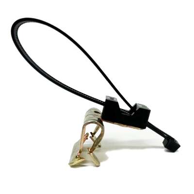 BC09.020.011A 9/16?-3/4? STD. BEAM CLIP W/8" CABLE TIE 120LB (OUTSIDE)
