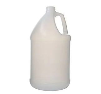 BS.1GAL 1 GAL HDPE INDUSTRIAL/ TAPER TOP ROUND JUG