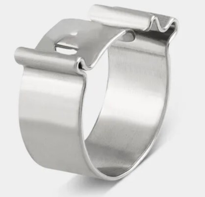 CLAMP.01077000115 12-13MM DIA 7MM WIDTH COBRA 11.5/7 W4 STEEL CLAMP