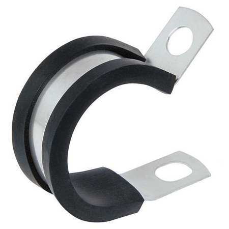 COL0809Z1 1.2" DIA MEDIUM DUTY, RUBBER CUSHION LOOM CLAMP 0.281 HOLE