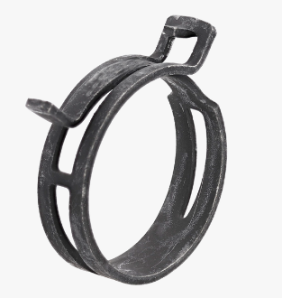 CTB.6250B 5/8" HOSE AND TUBE OD CONSTANT TENSION SPRING BAND CLAMP BLACK STEEL