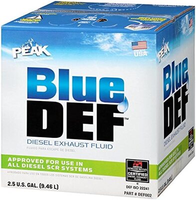DEF002 BLUE DEF DIESEL EXHAUST FLUID 2.5 GALLON