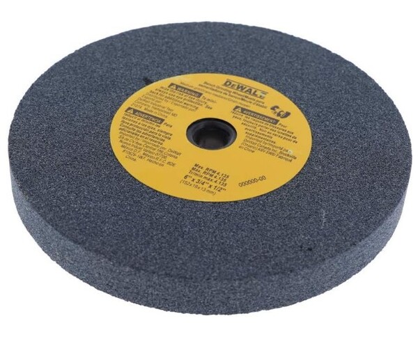 DEWALT.429633.00 DEWALT DW756 REPLACEMENT 6" BENCH GRINDER STONE 60 GRIT # 429633-00