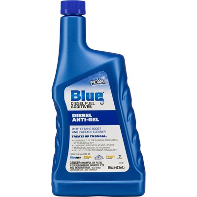DFS.BDDAG16HP PEAK COLD WEATHER DIESEL ANTI-GEL WITH CETANE BOOST AND INJECTOR CLEANER 16 OZ.