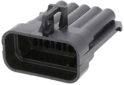 EL.12045808 DELPHI METRI-PACK DELPHI MALE CONNECTOR, 10-WAY, 150 SERIES, BLACK