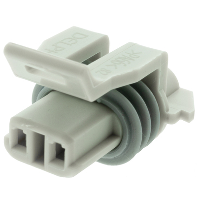 EL.12052644 AUTOMOTIVE CONNECTORS 2P FEMALE LT GRAY 150 SERIES 14 AMPS