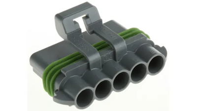 EL.12084891 APTIV METRI-PACK 280 SERIES, 5-WAY GRAY FEMALE CONNECTOR