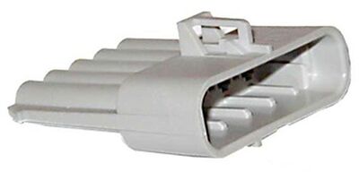 EL.12186400 5 WAY GRAY METRI-PACK 280 SEALED MALE CONNECTOR, MAX CURRENT 30 AMPS