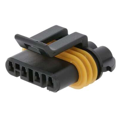 EL.12186568 AUTOMOTIVE CONNECTORS 4P FM BLK CONN ASSY 150 SERIES 14 AMPS