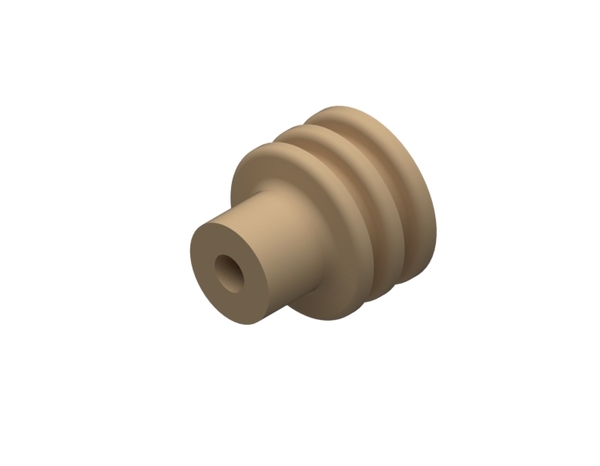 EL.15324984 20-18 AWG DELPHI METRI-PACK 280 TAN CABLE SEAL FOR