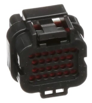 EL.3.1437290.7 AUTOMOTIVE CONNECTOR HOUSING, SUPER SEAL 1.0 SERIES, PLUG, 26 POSITIONS..