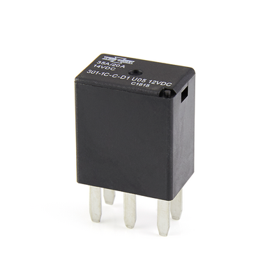 EL.301.1C.C.D1 SONG CHUAN ISO 280 MICRO RELAY WITH DIODE, 35A, 12VDC, SPDT 301-1C-C-D1-U05-12VDC
