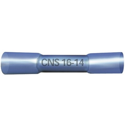 EL.31130 22-18 BUTT CONNECTOR INSULATED RED