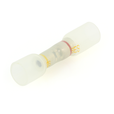 EL.32990 SEALED MULTIPLE WIRE CONNECTOR, ONE 12-10GA TO TWO 12-10GA RED TO YELLOW