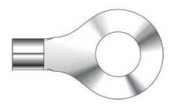 EL.37058 4GA 5/8" RING TERMINAL NON-INSULATED
