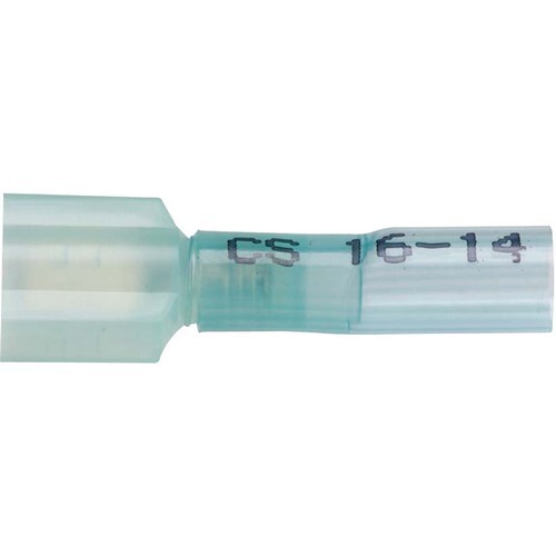 EL.37393 16-14 GA CLEAR SEAL FEMALE QUICK CONNECT FULLY INSULATED .250 TAB