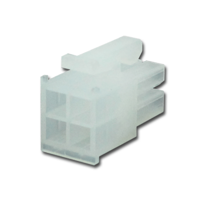 EL.39.01.2040 MOLEX MINI-FIT JR. CONNECTOR, 4-PIN RECEPTACLE