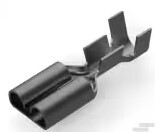EL.42238.2 18-14AWG FF 250 REC TPBR PRE CRIMPED
