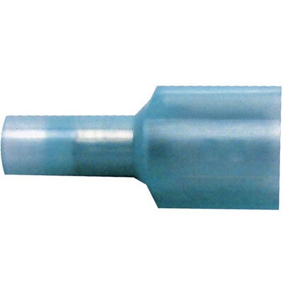 EL.45197N 22-18 GA .250X.032 FEMALE QUICK DISCONNECT-DOUBLE HUMP CONNECTOR,  INSULATED SPADE STYLE NYLON