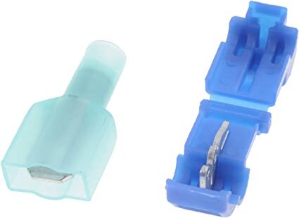 EL.85468 BLUE 16-14 GAUGE INTERIOR DISCONNECT AND T-TAP CONNECTOR