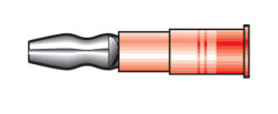 EL.A.589 22-18 GA INS SNAP PLUG INSULATED