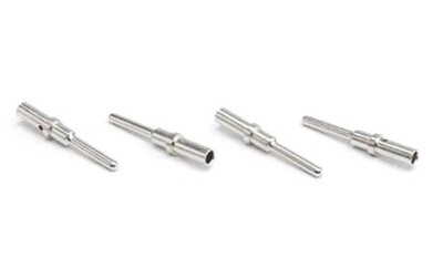EL.AT60.215.16141 14 AWG AMPHENOL AT/AHD MALE PIN TERMINAL, SIZE 16, NICKEL