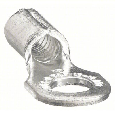EL.C70 NON-INSULATED RING TERMINAL FOR WIRE RANGE 12-10 STUD SIZE 5/16, METALLIC, MILITARY SPECIFIED