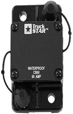 EL.CB60 CIRCUIT BREAKER,60 AMP,AUTO RESET