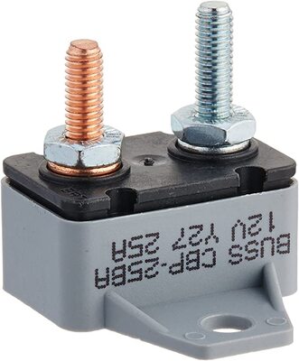 EL.CBP.25BA BUSSMANN CBP-25BA 25 AMP CIRCUIT BREAKER