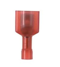EL.DNF18.250FIM.L 0.250" (6.35MM) QUICK CONNECT MALE 18-22 AWG CRIMP CONNECTOR FULLY INSULATED