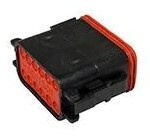 EL.DT06.12SB CONNECTOR, 12 PIN, PLUG