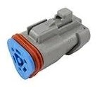 EL.DT06.3S.P006 CONN,03-PIN,PLUG,W/120 OHM, DT06-3S-P006