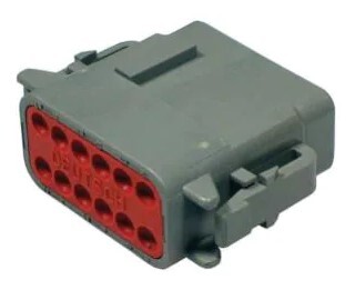 EL.DTM06.12SA 12-PIN CONNECTOR PLUG
