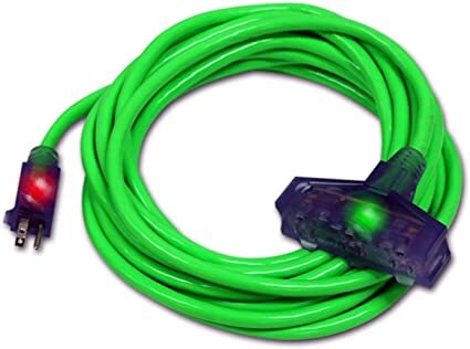 EL.EXTCORD10GA.100FT 10 GAUGE TRIPLE TAP EXTENSION CORD X 100 FT