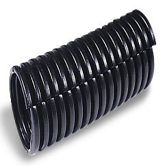 EL.LCP250 1/4" CORRUGATED SPLIT LOOM POLYETHYLENE, .250IC X 100FT BLACK