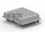 EL.WB.51SAL WEDGE LOCK, 102P, PLG, GRY, LF, DRB, A