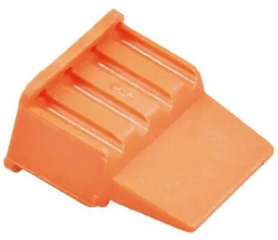 EL.WM.8S TE CONNECTIVITY DEUTSCH WEDGE LOCK, 8 WAY, SOCKET, ORANGE