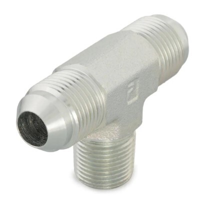 F.10.S6X.S TRIPLE-LOK - SWIVEL NUT BRANCH TEE 37° FLARE / 37° FLARE / 37° SWIVEL